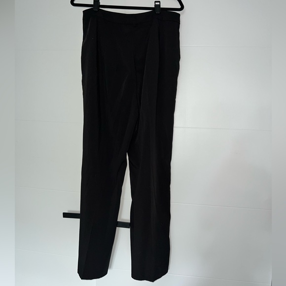 Lulu’s So Get This Black High Waisted Wide Leg Trouser Pants - Picture 4 of 4